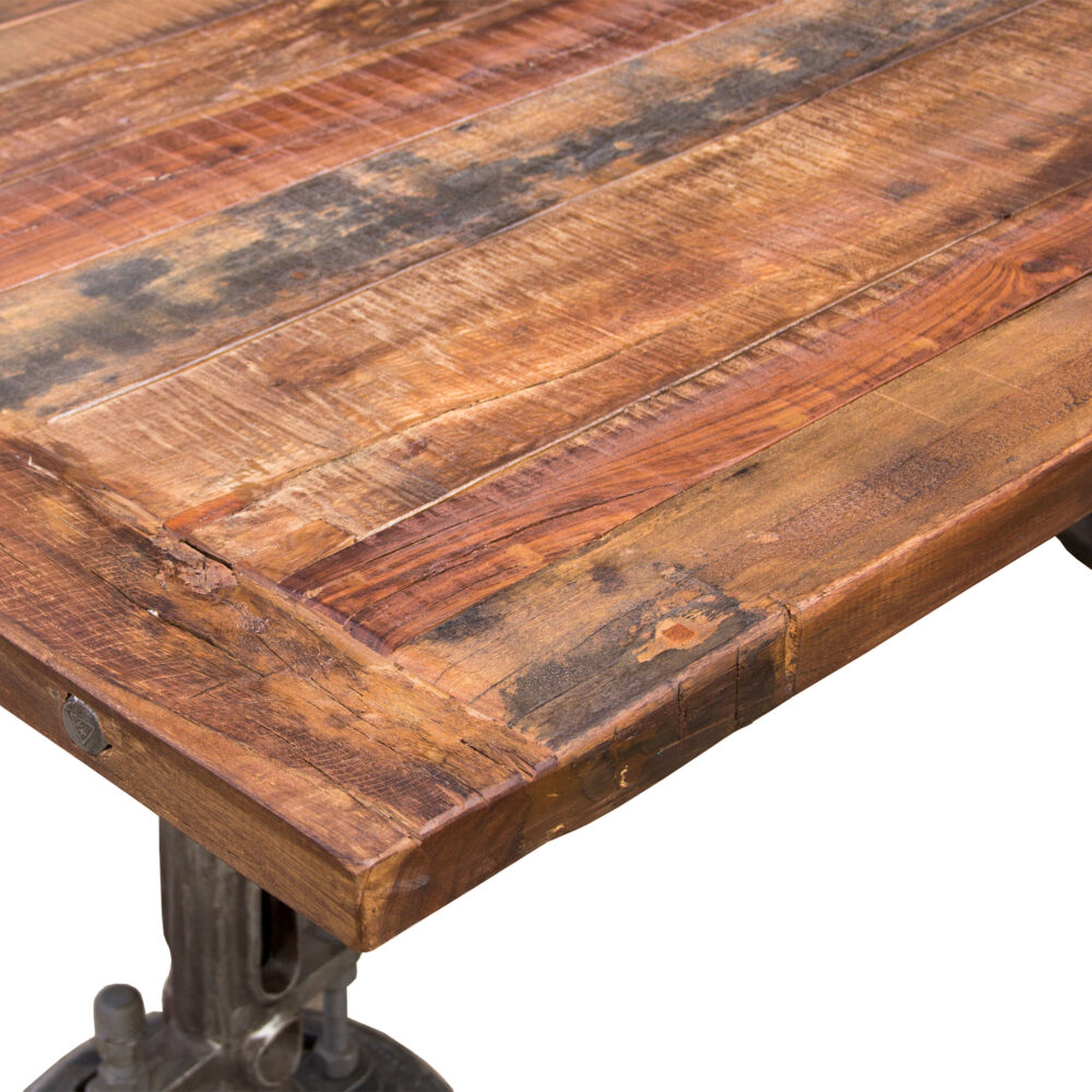 Industrial Loft Adjustable Dining Table 82