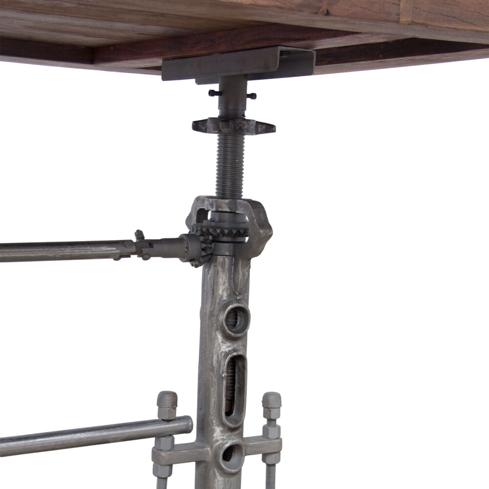 Industrial Loft Adjustable Dining Table 82