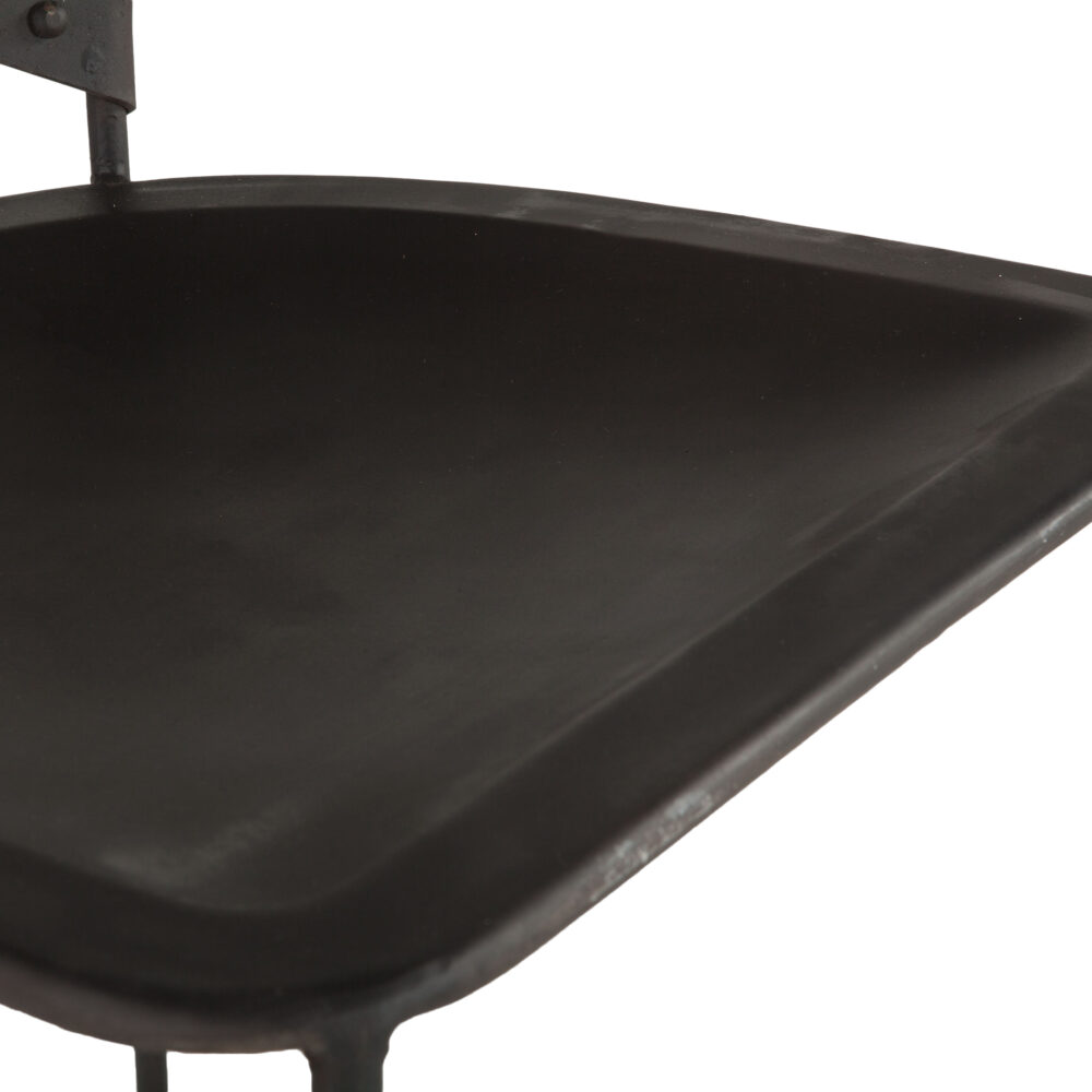 Industrial Loft Bar Chair 16in- black