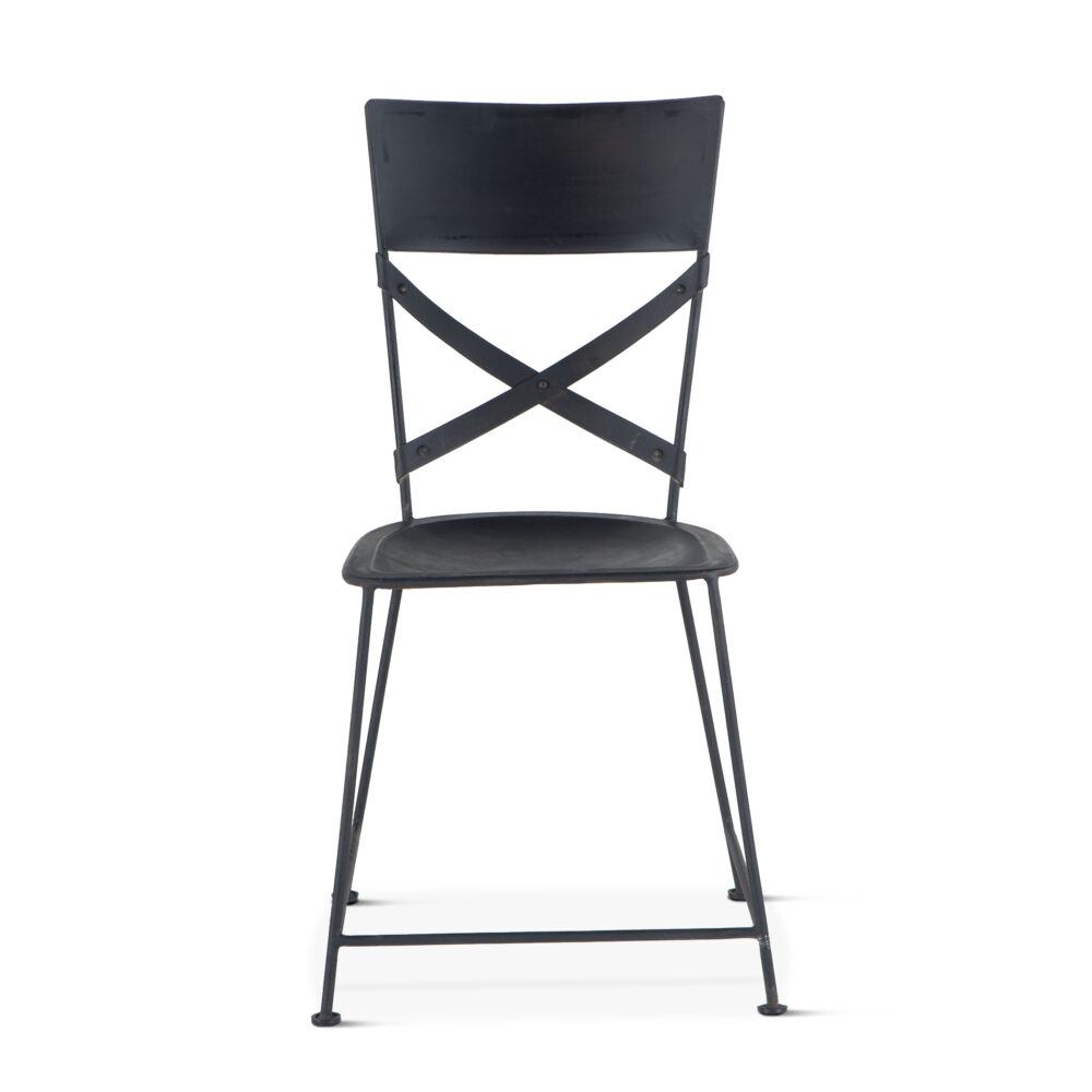 Industrial Loft Side Chair 16in- black