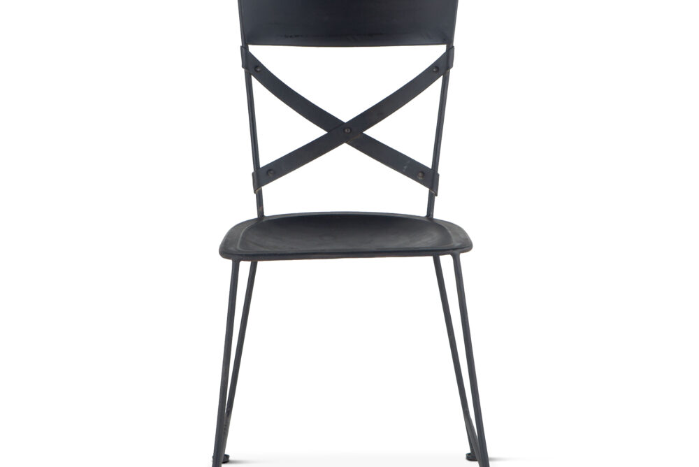 Industrial Loft Side Chair 16in- black