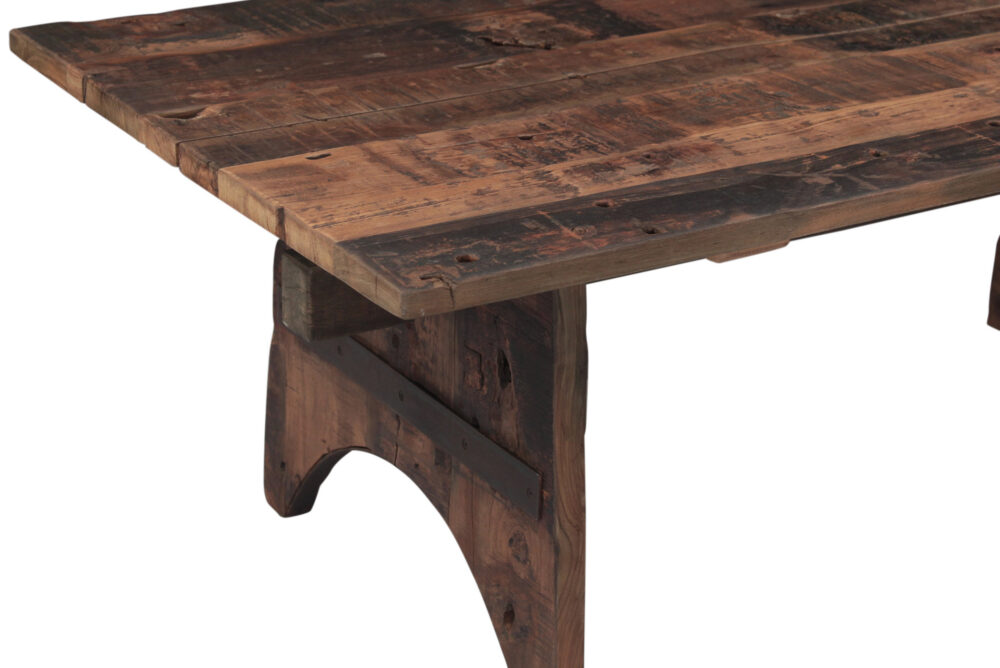 Whitley 54" Coffee Table in Reclaimed Teak