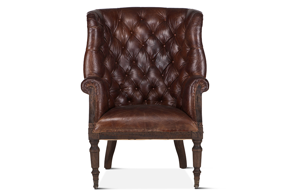 Vintage Cigar Leather, Cigar Chair Leather