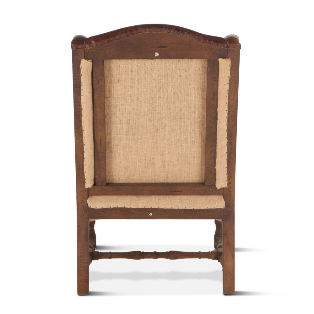 Sicily Chair- vintage cigar leather