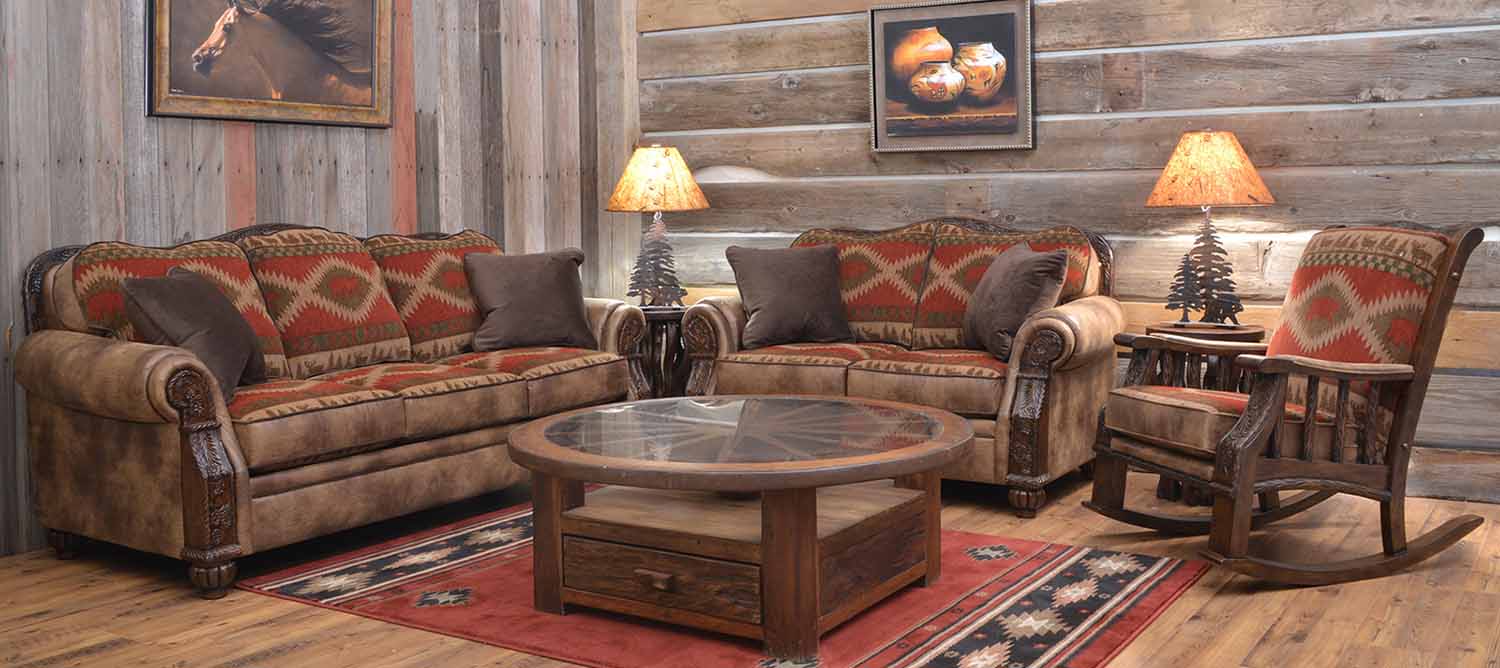 Back At The Ranch Furniture Quality, Western Living Room Set