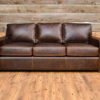 western leather sofa