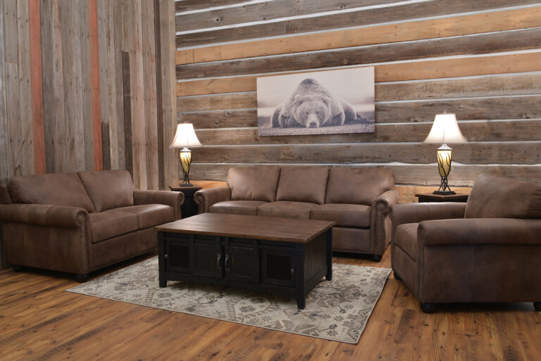Rustic Western Living Collections Furniture - Back at the Ranch Furniture