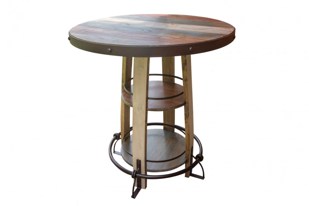 Vintage Bistro Table Back at the Ranch Furniture