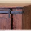 Parota Tv Stand with Mesh Doors - 60", 70" - Image 2