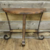 metal console table