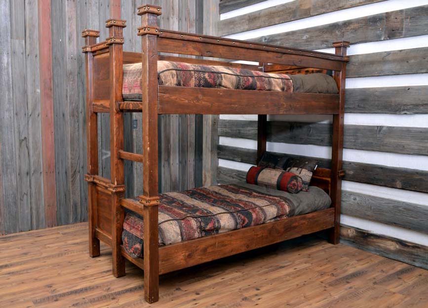 Bitterroot Bunk Bed Twin Over, Ranch Bunk Bed