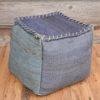 blue pouf