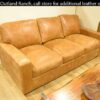 City Craft Leather Sofa in Polo Club Caramel - Image 3