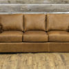 City Craft Leather Sofa in Polo Club Caramel - Image 10
