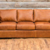 City Craft Leather Sofa in Polo Club Caramel - Image 11