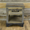 loft brown end table