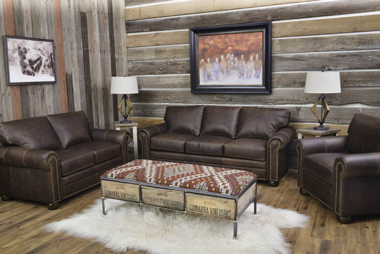 Rustic Western Living Collections Furniture - Back at the Ranch Furniture