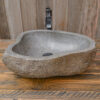 Reclaimed Barnwood Stone Vanity - Image 3